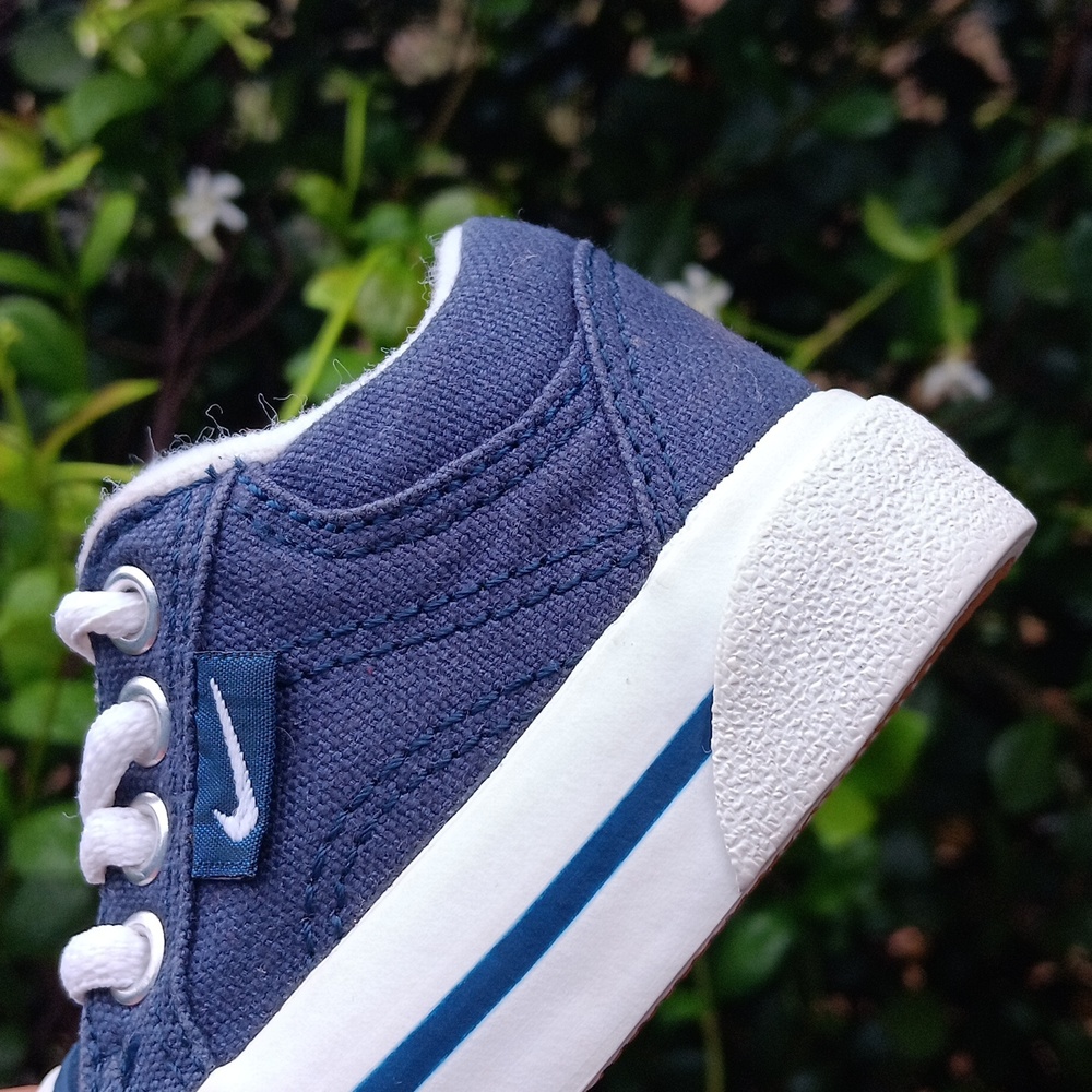 Rare Vintage 90s Nike Baby Hermosa Canvas Size 2C #850154-411 Shoes - Picture 10 of 17